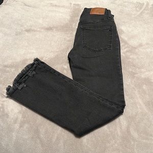 Madewell Cali Demi Boot with Raw Hem